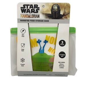 Star Wars The Mandalorian Baby Yoda The Child Gusseted Food Storage bags